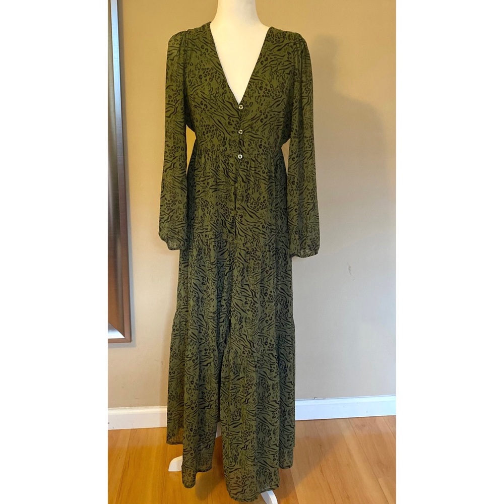 Sugar + Lips Olive Dress